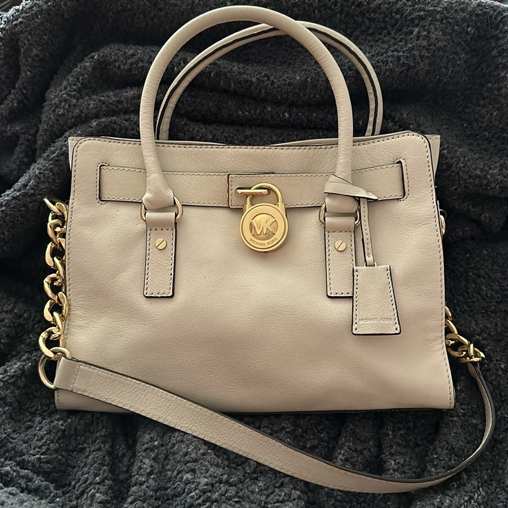 Michael Kors Hamilton Small Satchel Shoulder Bag
